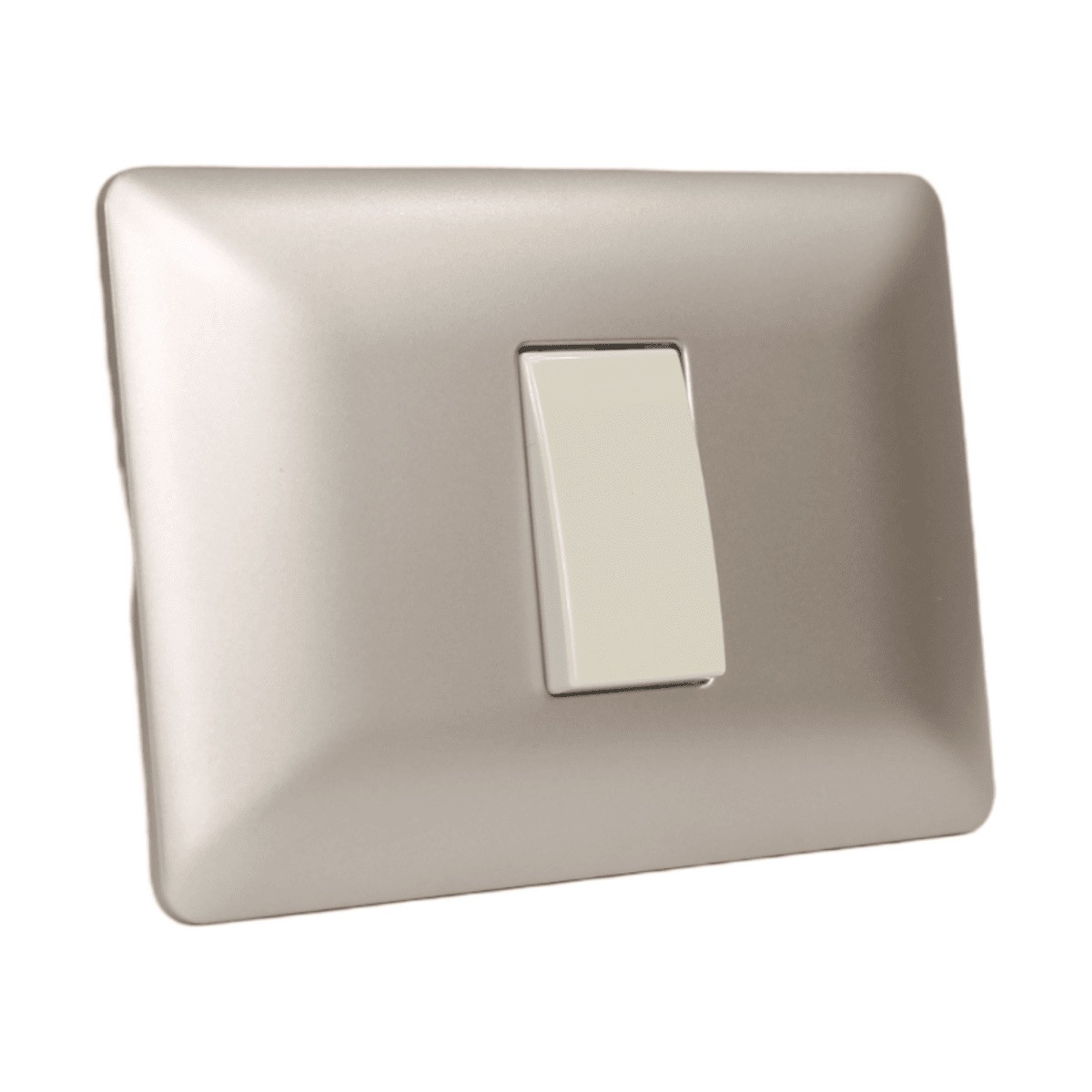 Interruptor Simple Champagne